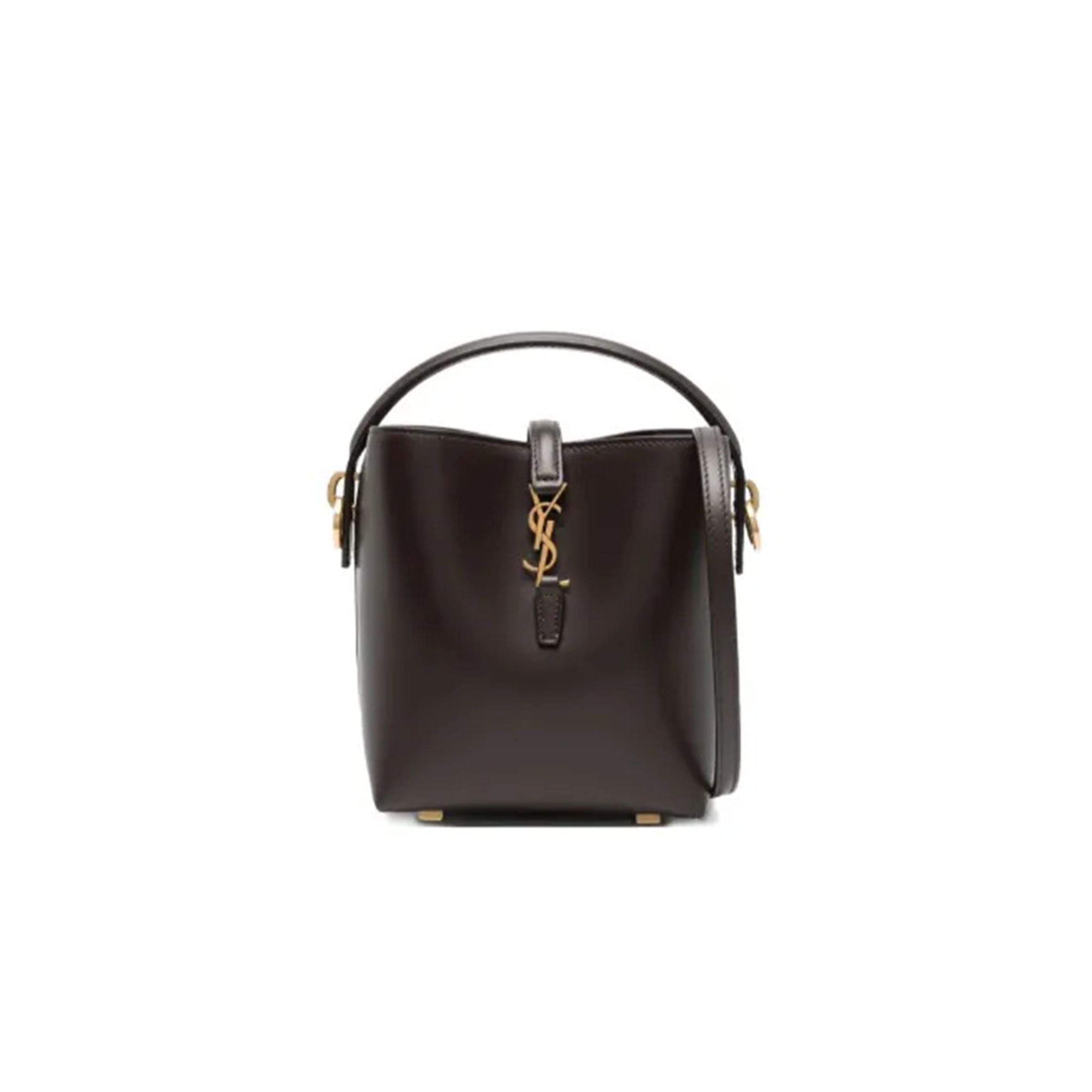 YSL LE 37 MINI IN SHINY LEATHER 7658702 (15*13*6cm)